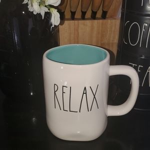 Rae Dunn RELAX & SETENITY mug